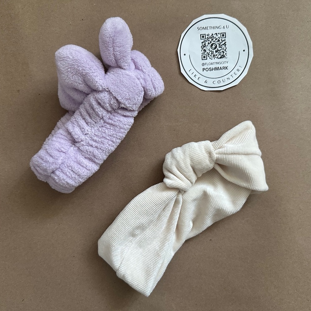 NO BRAND 2pc Girls Headband Set Skincare ONE SIZE (GIRL'S) Lot - Picture 1 of 2